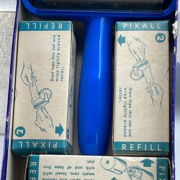 Vintage 1950’s Pixall lint remover + refills original box. - Picture 8 of 10